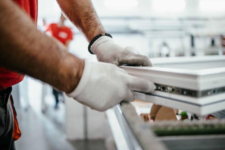 Pose de menuiseries alu sur mesure à Morangis