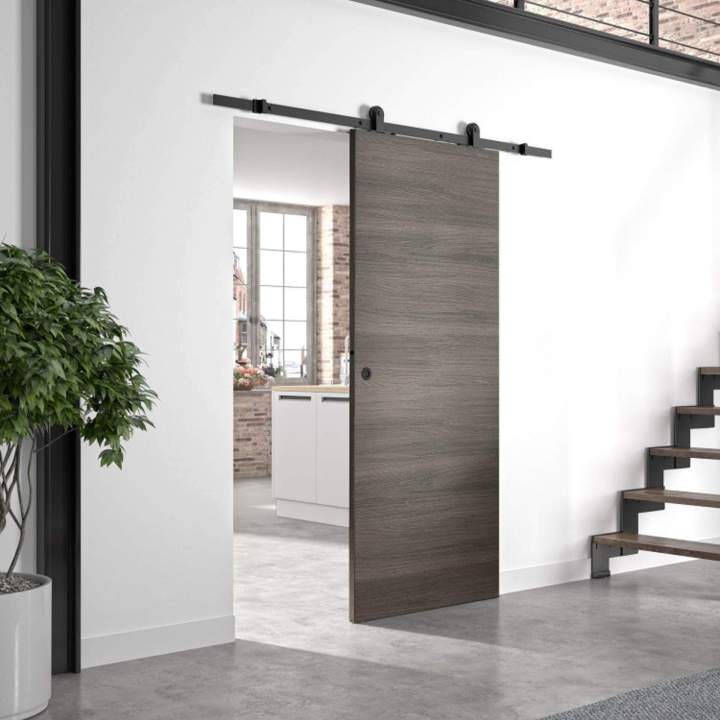Porte coulissante en applique